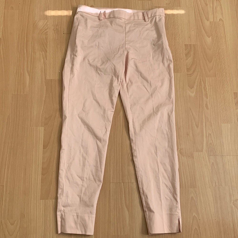 Light Pink Cropped Ankle Pant